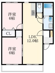 豊永ハイツの物件間取画像